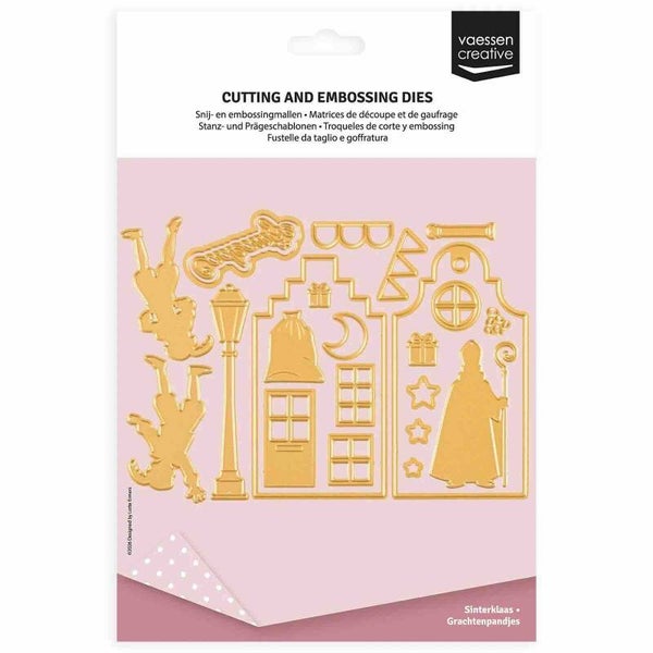 3625-0402 Sinterklaas grachtenpandjes