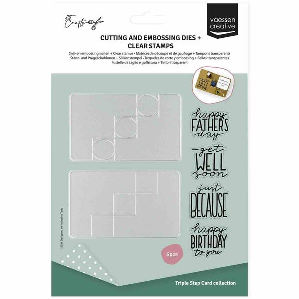 KTC002 clear stamps & dies - verjaardag & wensen