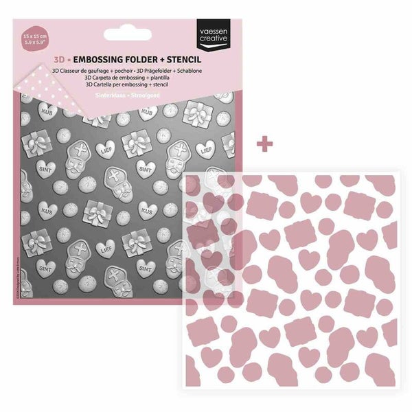 3625-0403 3D embossing folder - strooien