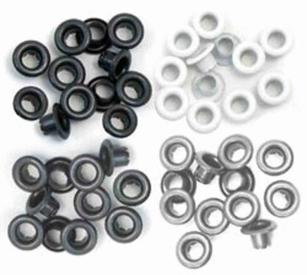 Eyelets - grey