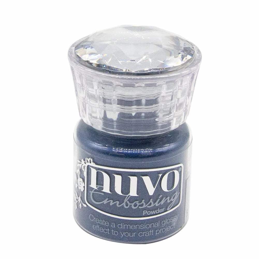 Nuvo embossing powder - blue depths