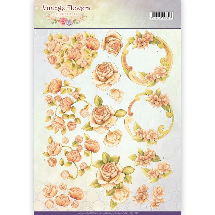 CD11045 romantic vintage