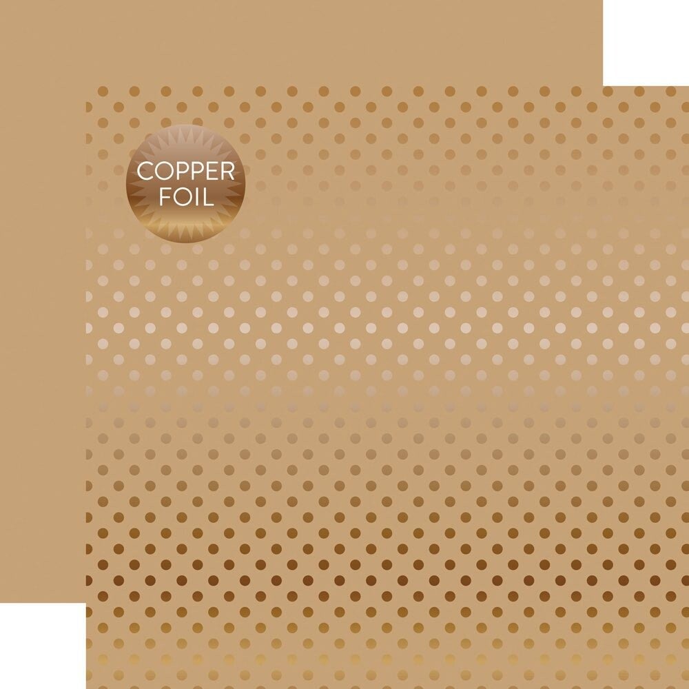 Copper Foil Dots - tan