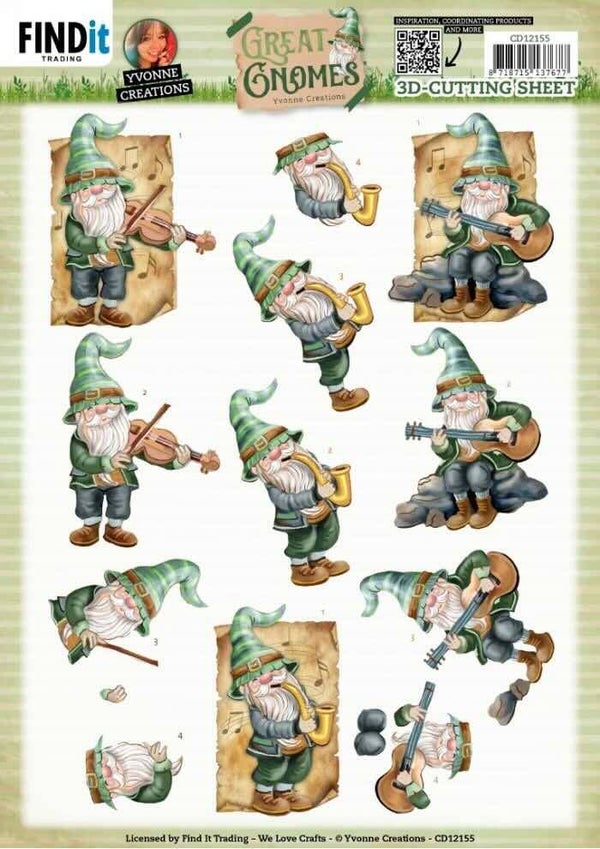 CD12155 music gnomes