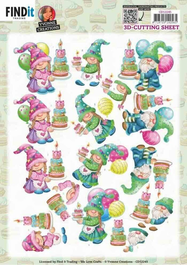 CD12245 gnome cake