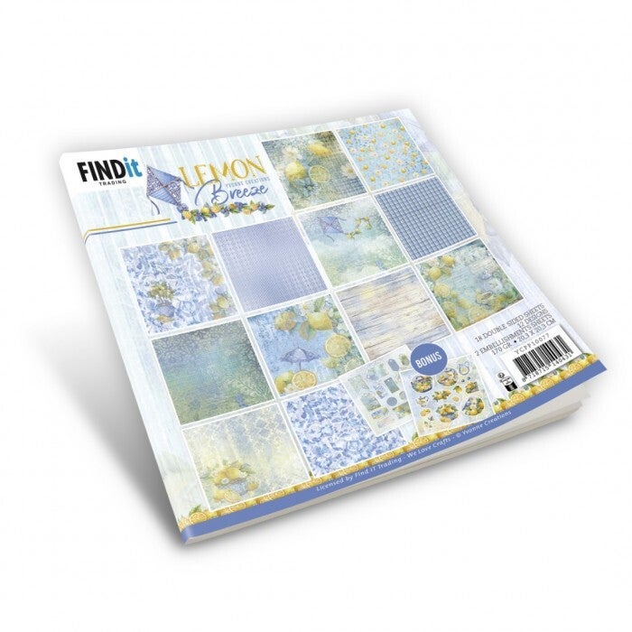 YCPP10077 paper pack - lemon breeze design