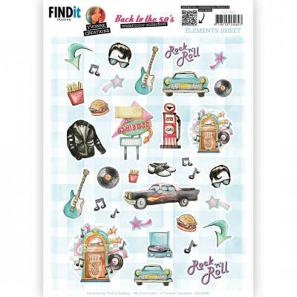 CD12050 back to the 50's small elements B