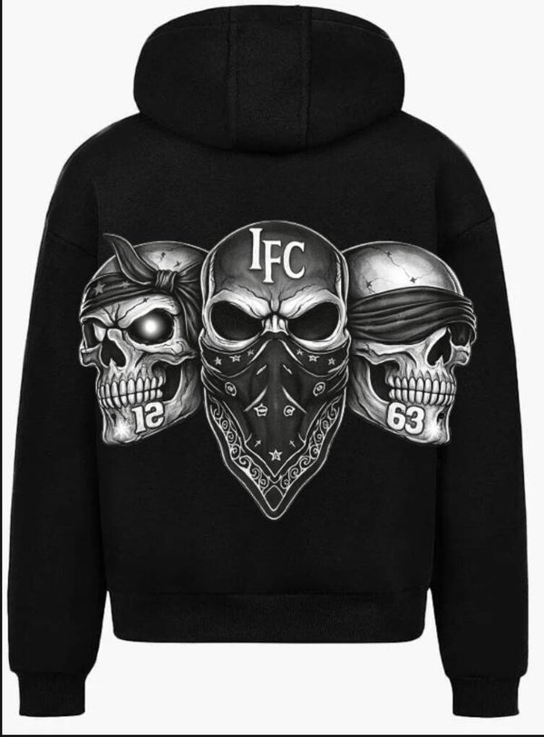Hoody Zipper oder Hoody