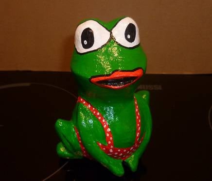 100-15 Bretels kikker