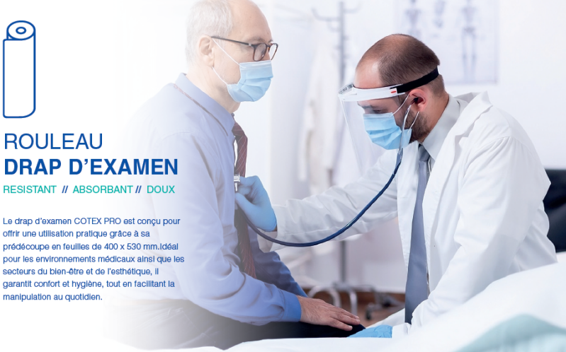  Drap d'examen