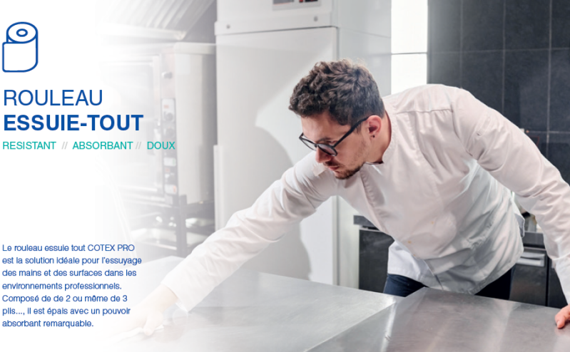 essuie tout professionnel cashotel