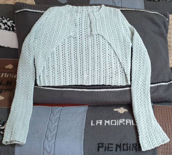 Ensemble dos nu et gilet court