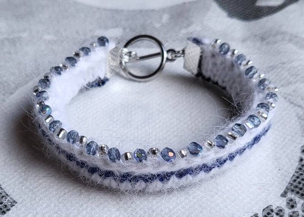 "Bleu brille-blanc" B-VTH 43