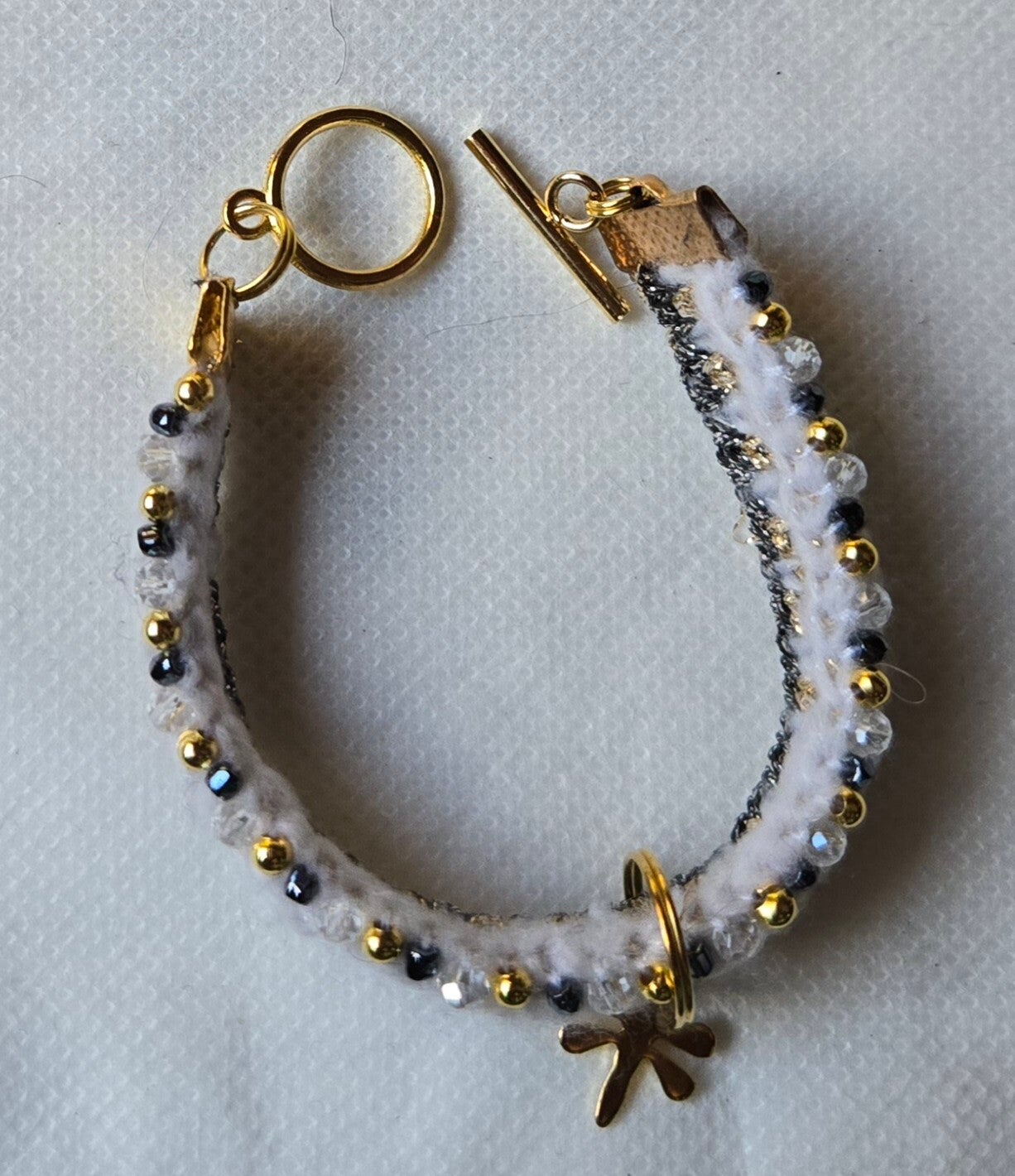 "Bleu d'or libellule" B-VTH 106
