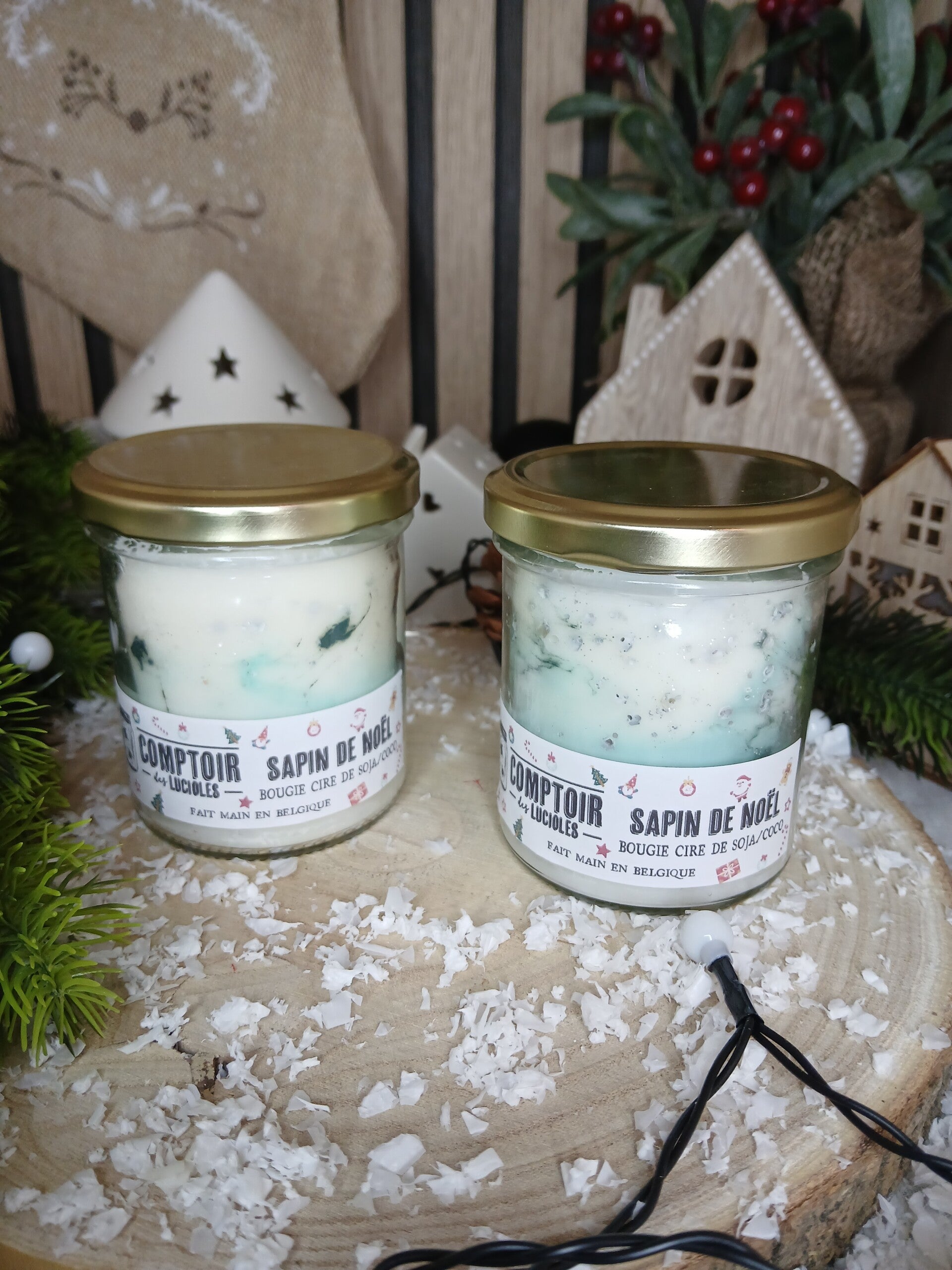 Bougie Sapin de Noël