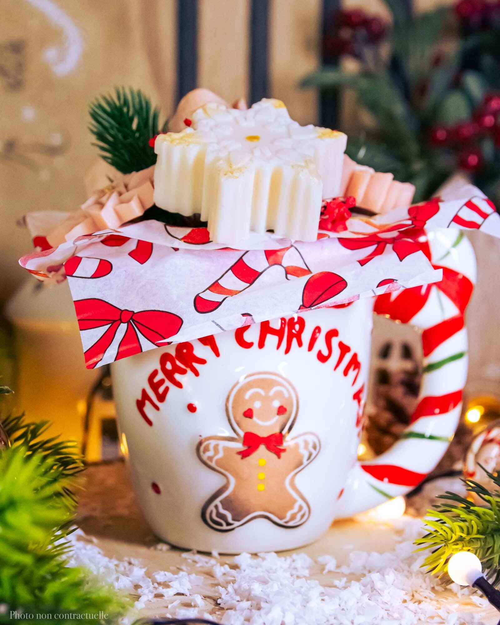 🤍 Mug Blanc Bonhomme Pain d’Épices — Pain d’Épice