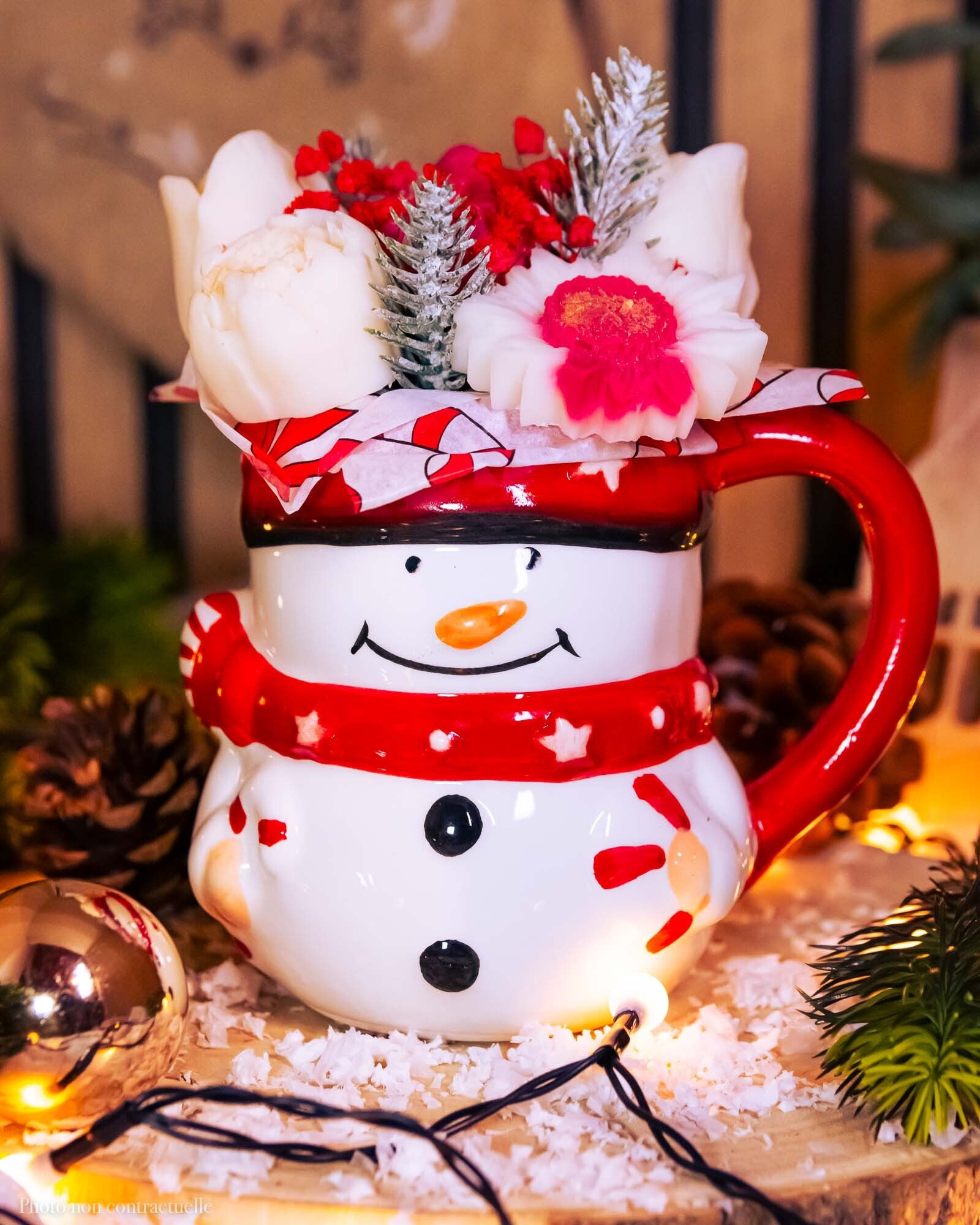 ⛄ Mug Bonhomme de Neige — Sapin de Noël