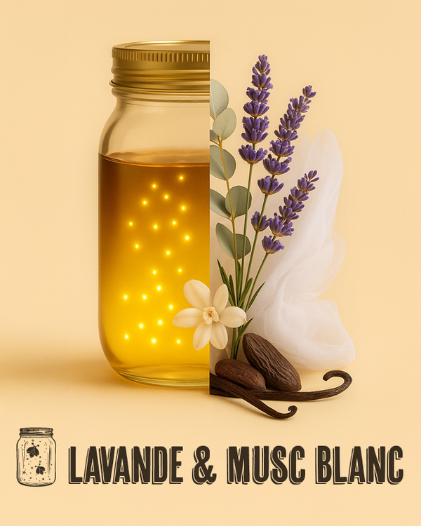 Fondants parfumés - Lavande & Musc Blanc