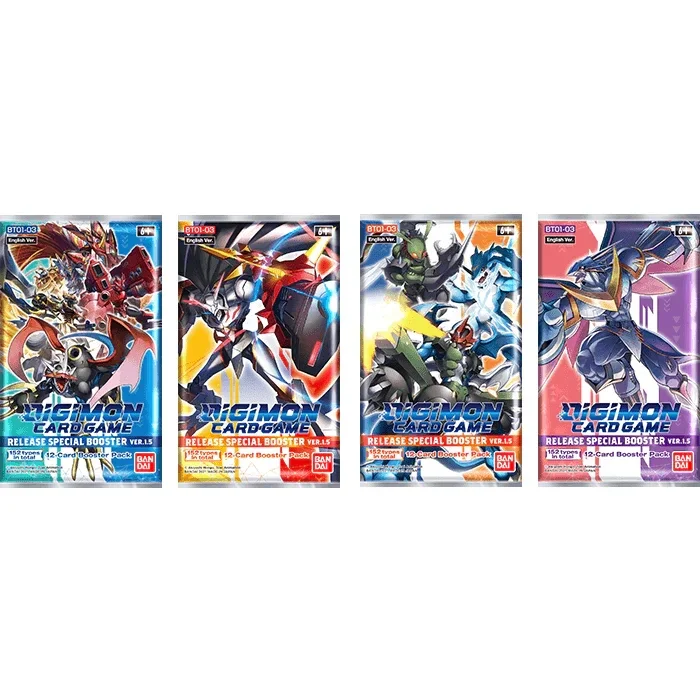 digimon ver 1.5 booster pack