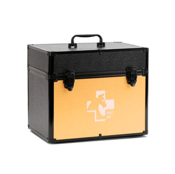 UNIQHORSE First Aid Box - Color: Black-Gold