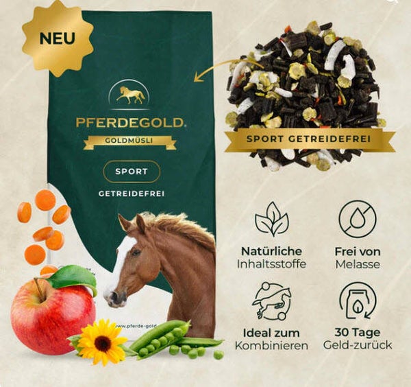 Goldmüsli® Sport Getreidefrei - Sack 15 kg