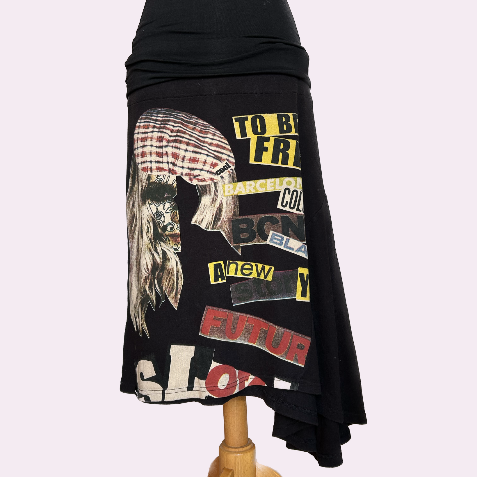 Asymmetrical skirt