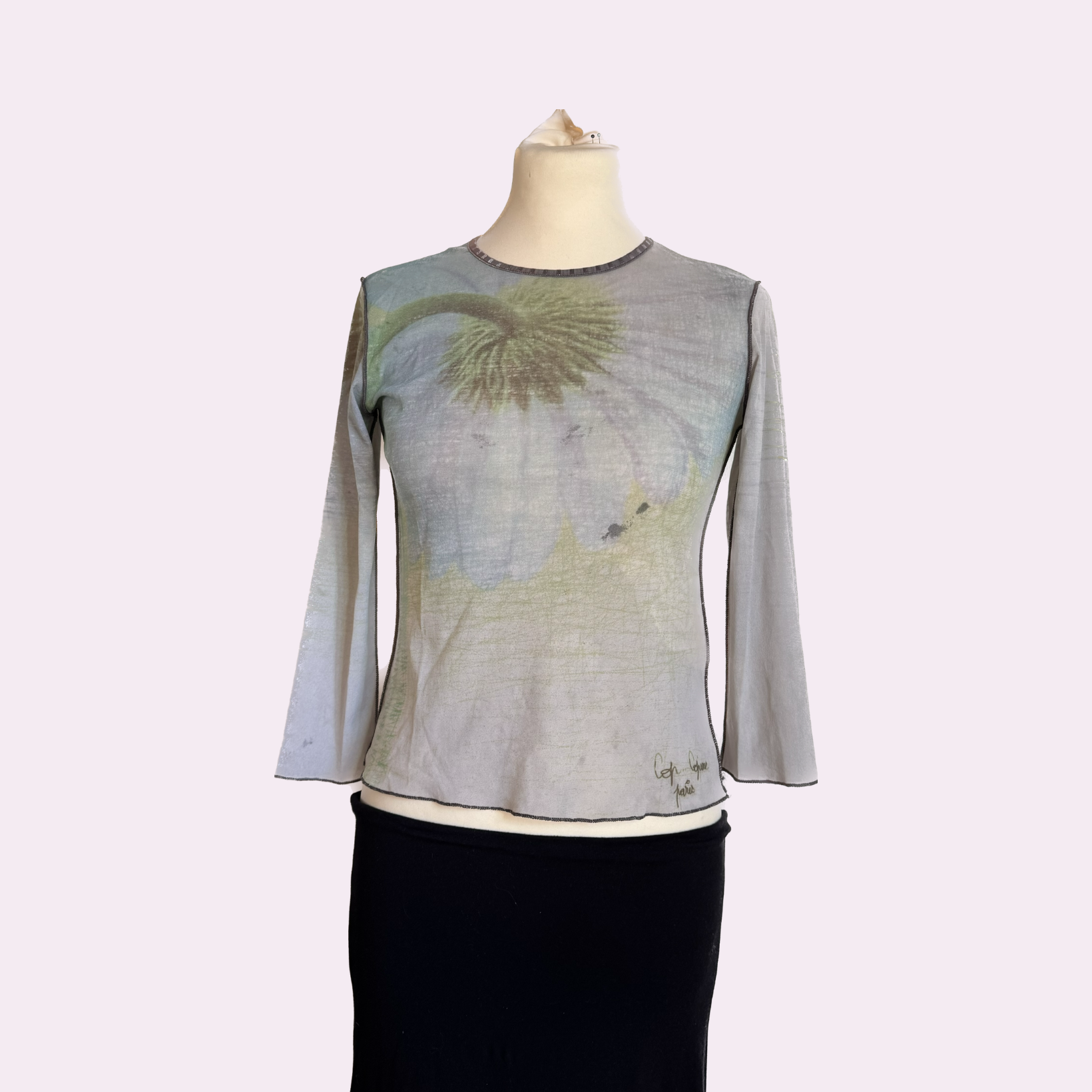 Cop Copine Graphic top