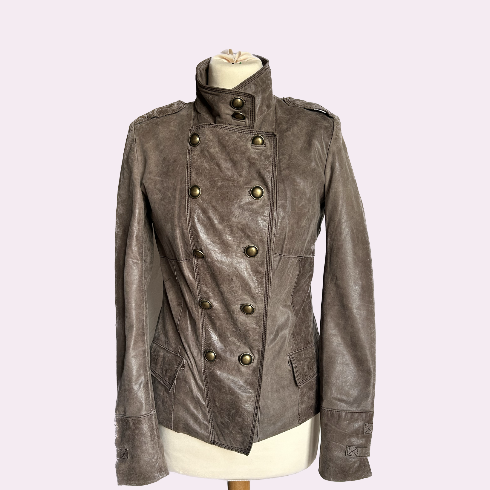 Leather jacket