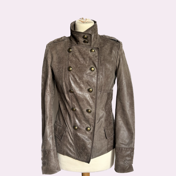 Leather jacket