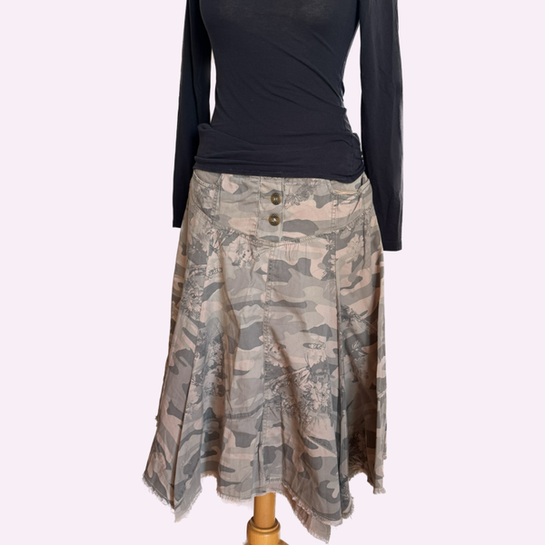 Printed skirt