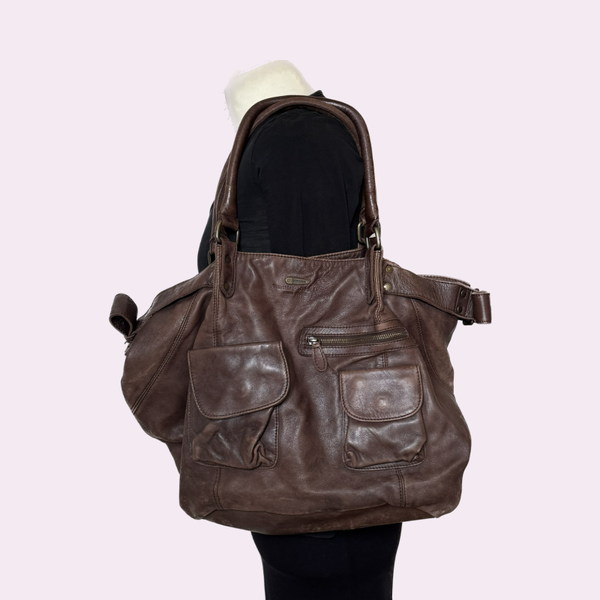 Ikks leather bag