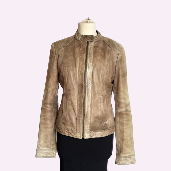 Leather jacket