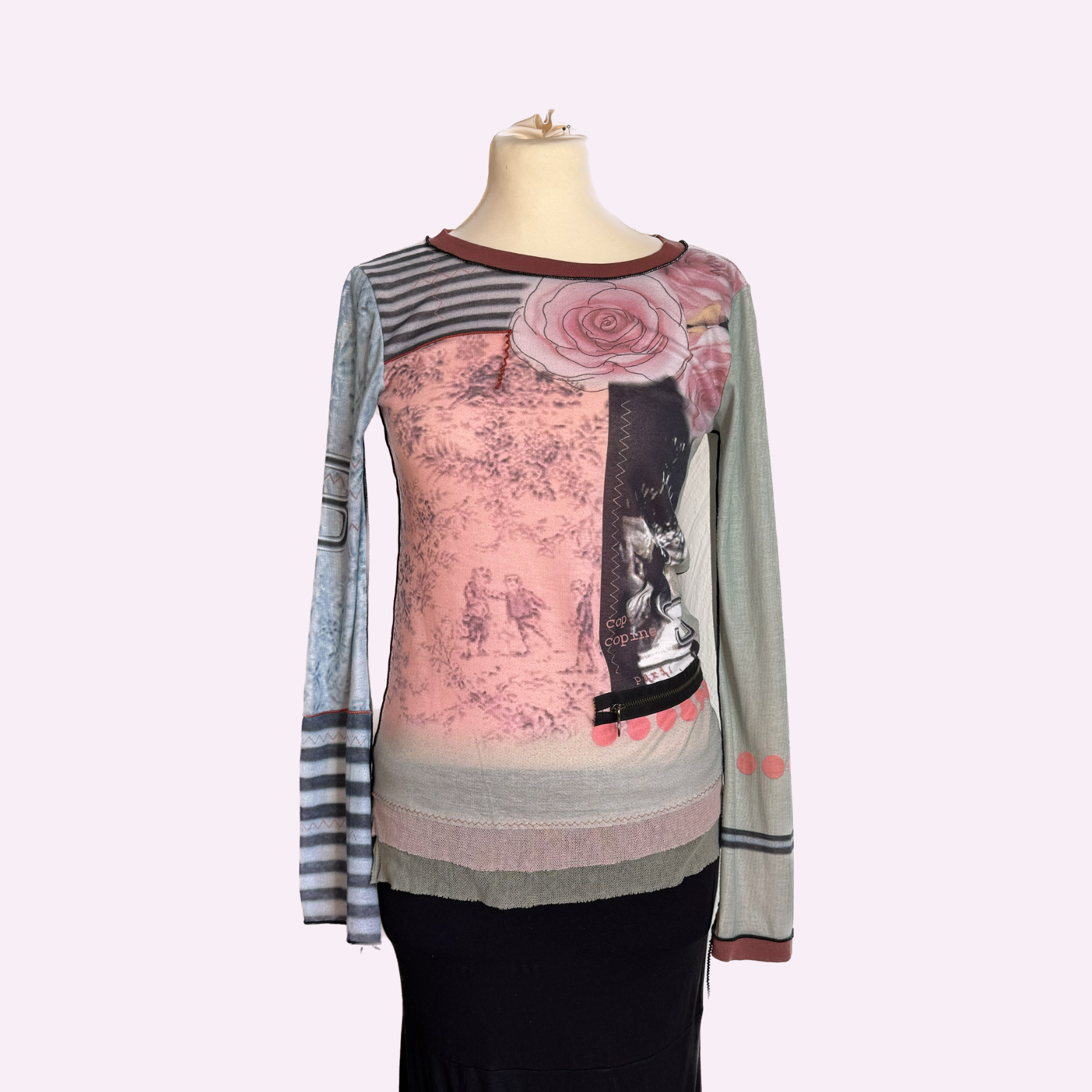 Cop Copine Graphic top