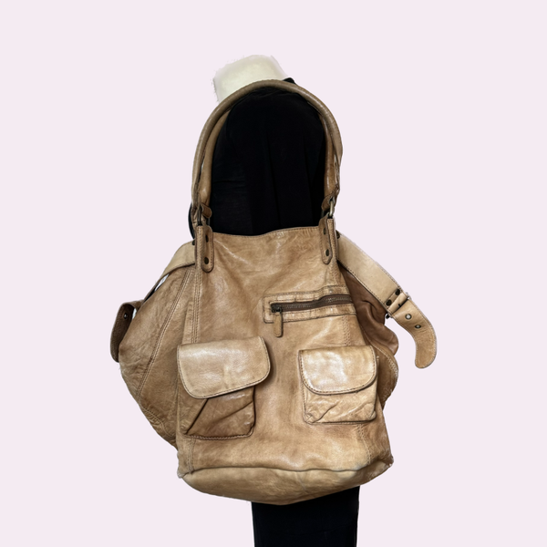 Ikks leather bag