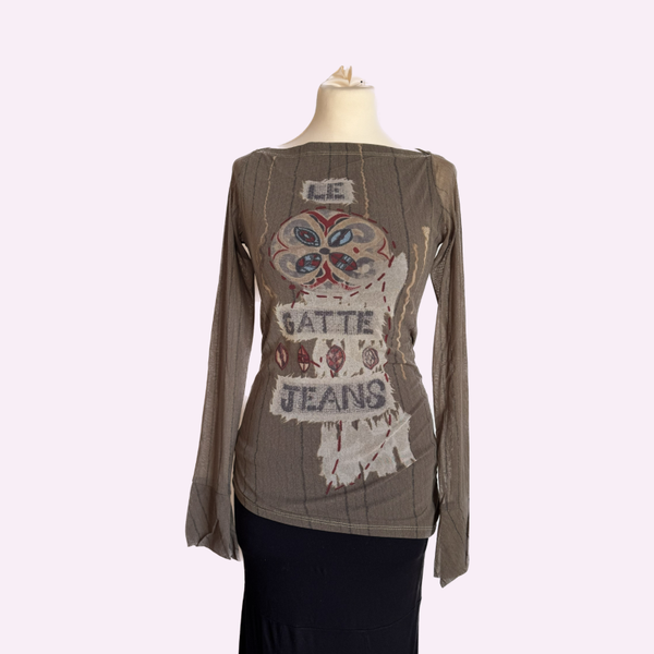 Legatte jeans Graphic top
