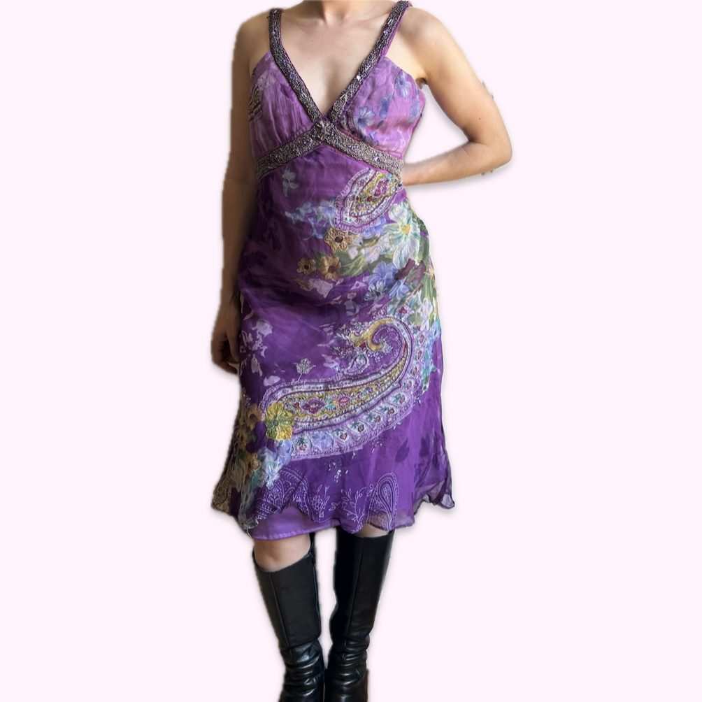 Purple dress