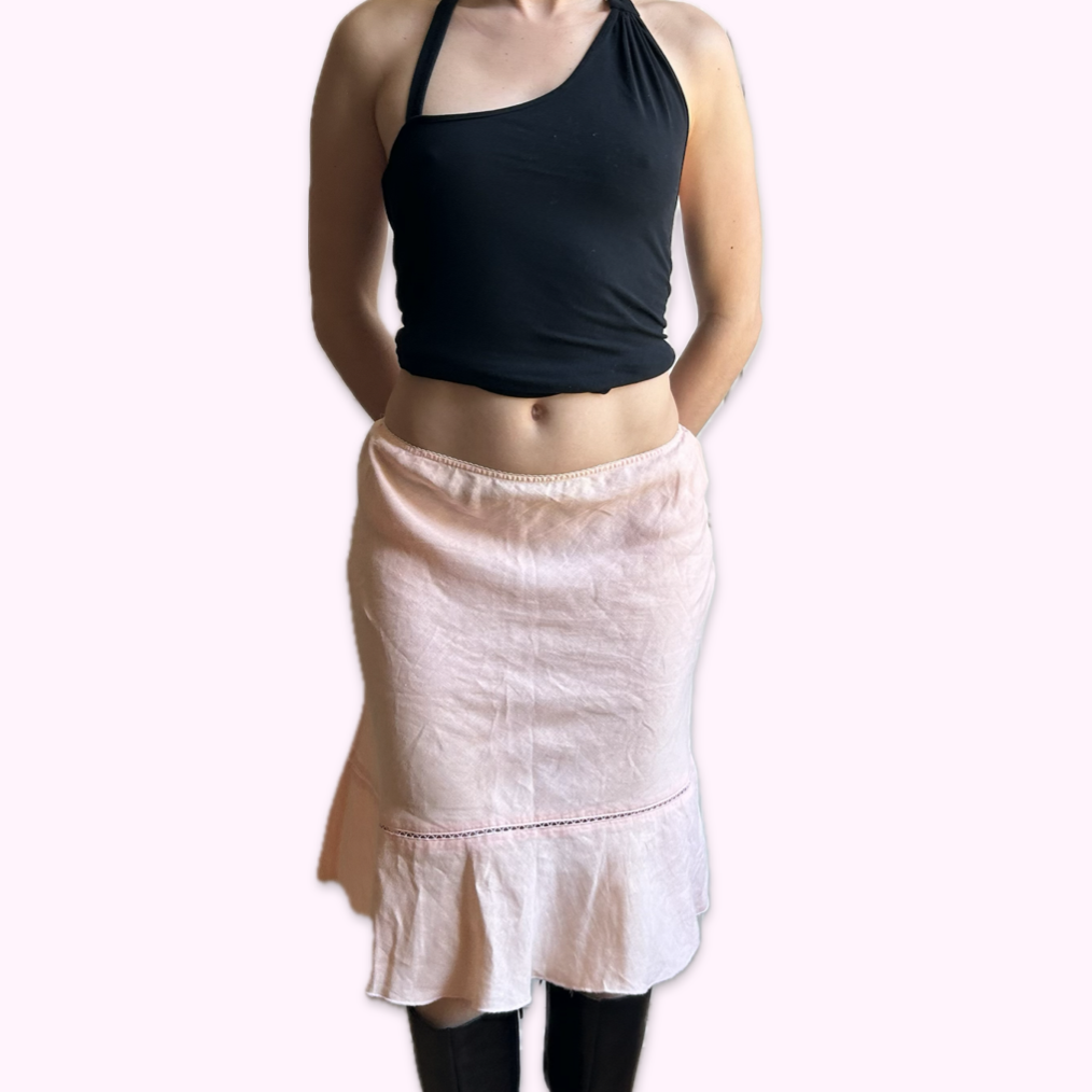 Pink skirt