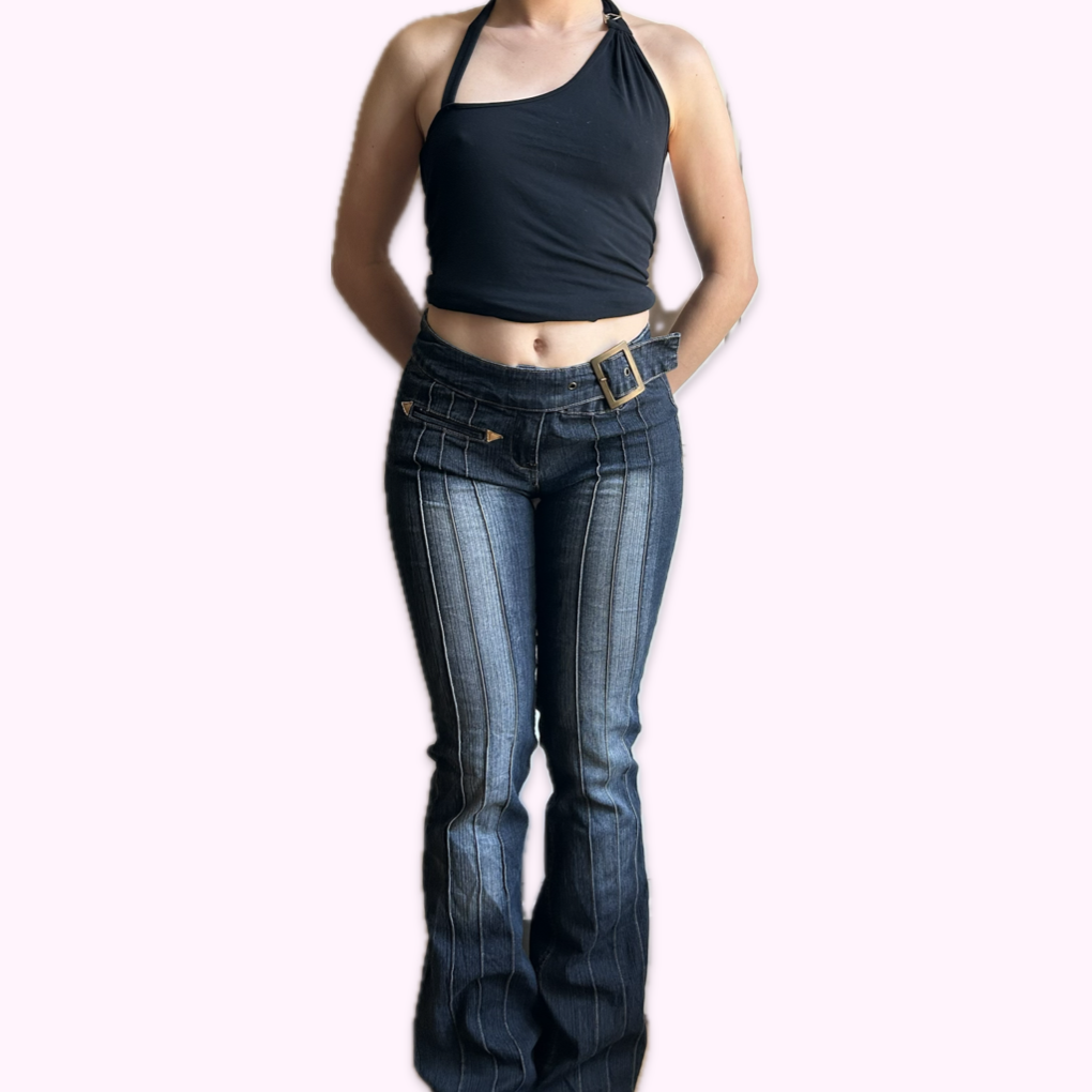 Bell-bottom jeans