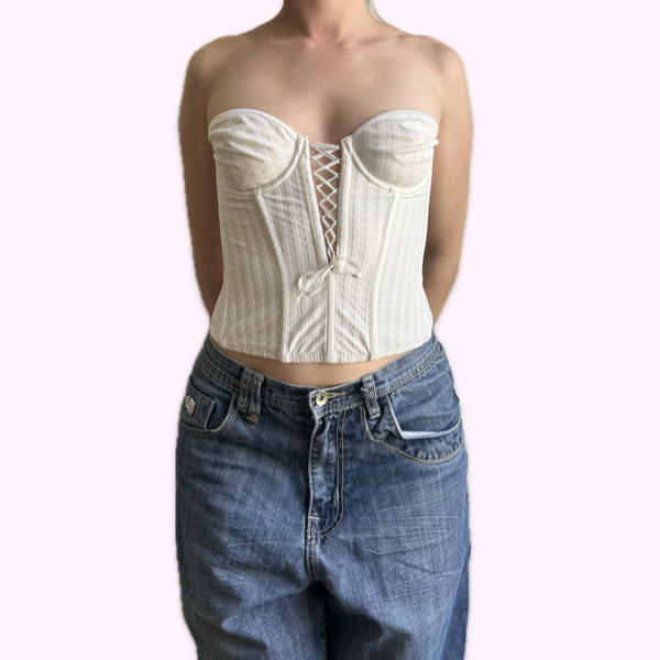 White corset