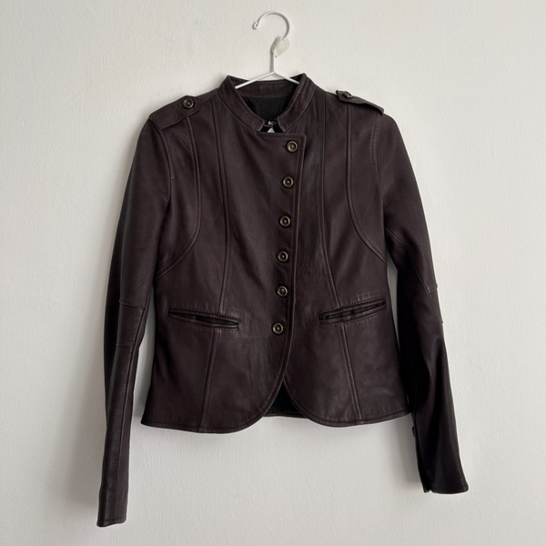 Morgan leather jacket