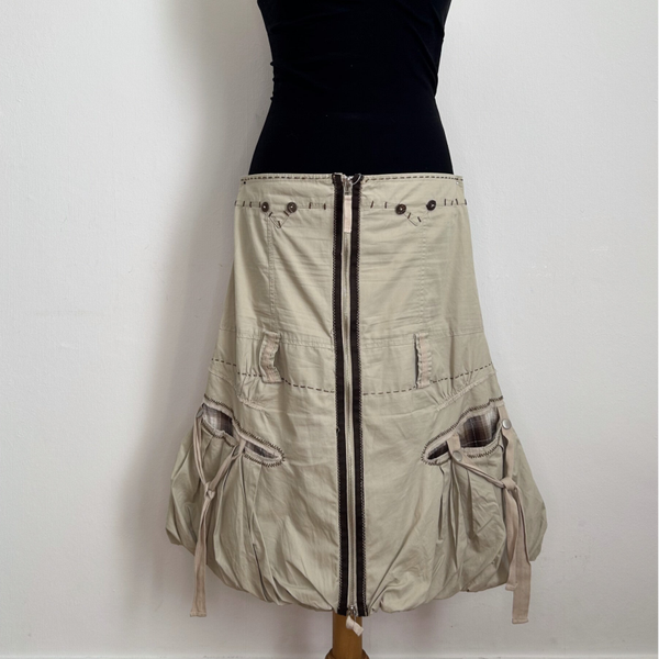 Beige skirt