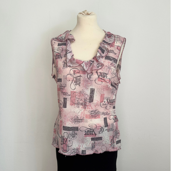 top with pattern