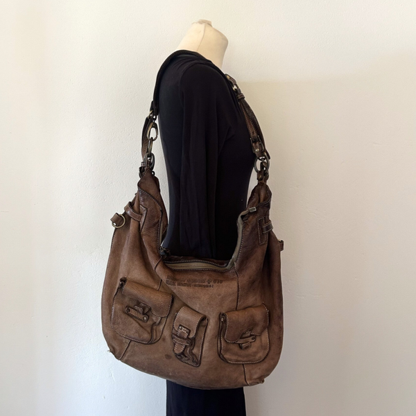 Ikks leather bag