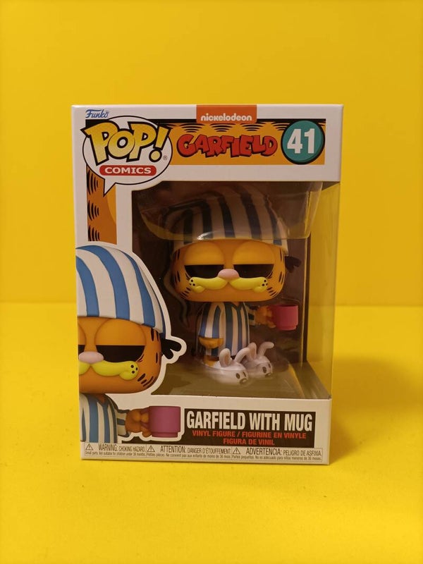 Animation Funko Pop 41 Garfield with Mug - Nickelodeon Garfield