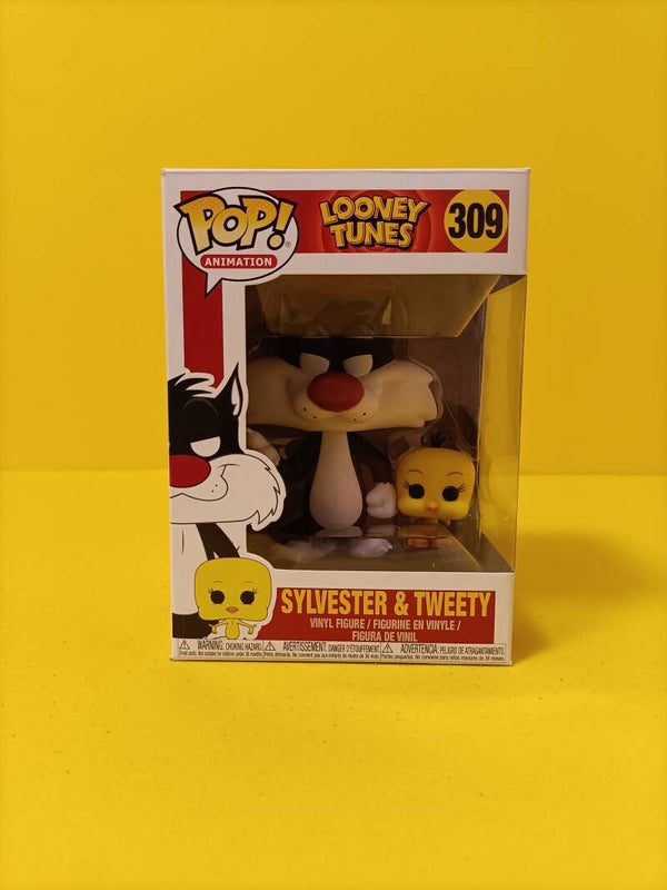 Animation Funko Pop 309 Sylvester & Tweety - Looney Toones