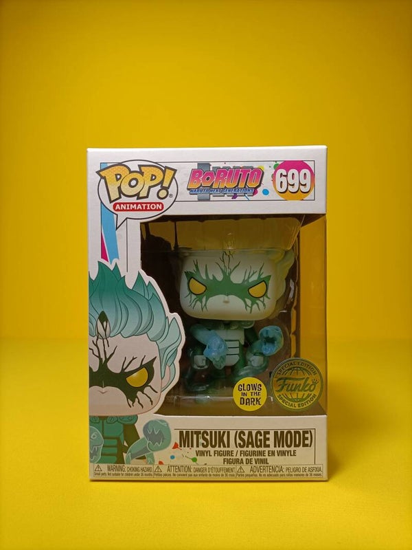 Anime Funko Pop 699 Mitsuki (Sage Mode) (Glows in the Dark) (Special Edition) - Boruto; Naruto Next Generation