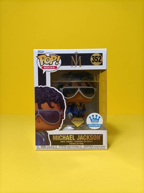 Rocks Funko Pop 352 Michael Jackson (Diamond) (Funko Shop Exclusive) - Michael Jackson