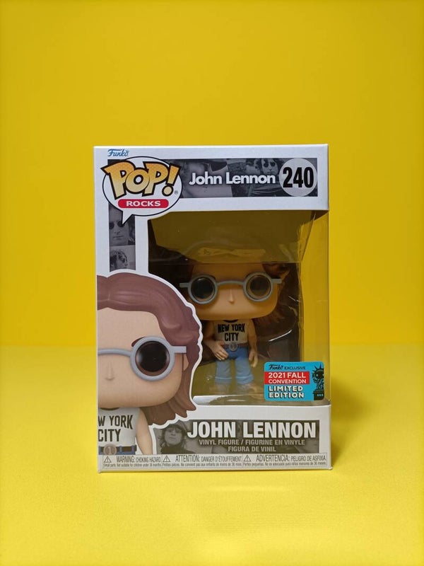 Rocks Funko Pop 240 John Lennon (2021 Fall Convention) - John Lennon