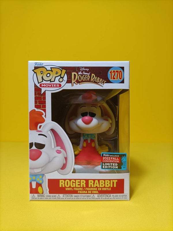 Funko Pop 1270 Roger Rabbit (2022 Fall Convention) - Disney Who Framed Roger Rabbi