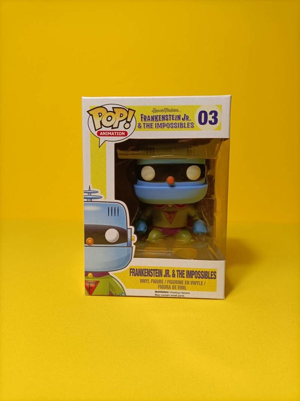 Animation Funko Pop 03 Frankenstein Jr. & The Impossibles - Hanna-Barbera Frankenstein Jr. & The Impossibles